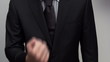 Businessman gives finger - HD