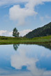 reflet dans le lac