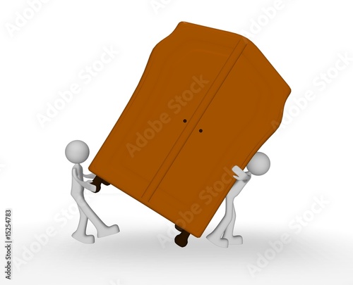 Illustration: carry a wardrobe carry a wardrobe