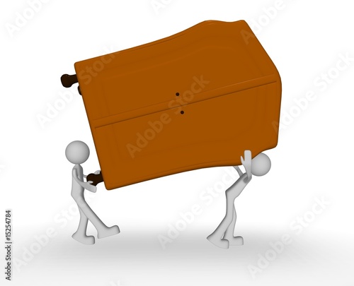 Illustration: carry a wardrobe carry a wardrobe