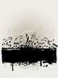 Vektor: Grunge music background Grunge music background