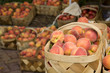 Peaches at the market