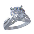 Photo en ligne au meilleur prix 3d rendering of a diamond ring