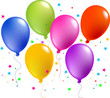 Shiny balloons Shiny balloons