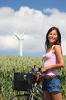 Biking in the countryside