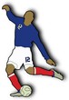 footballeur Vectoriel footballeur Vectoriel
