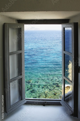 Photo: Window & sea Window & sea