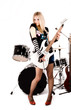 rock-n-roll with the beautiful blonde