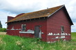old weathered building