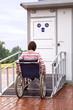 woman in wheelchair