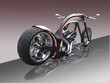 Chopper - mit Spiegelung - Illustration