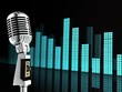 Illustration: microphone microphone