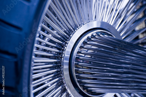 Foto: Spoked wheel Spoked wheel