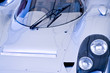 Silver super car