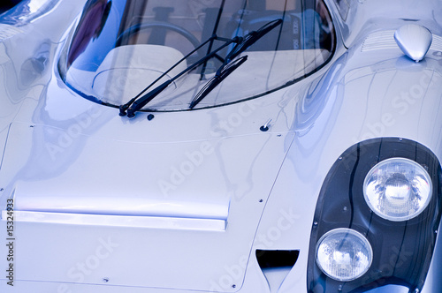 Photo: Silver super car Silver super car