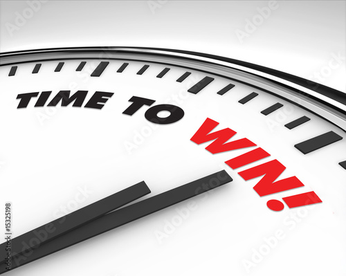 Photo: Time to Win - Clock Time to Win - Clock