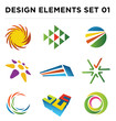 Set of vector design elements [01]