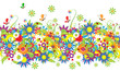 Summer day. Floral seamless background for your design Summer day. Floral seamless background for your design