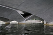 Unerside of a modern Bridge in Singapore