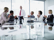 Businesspeople at meeting