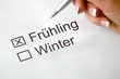 Foto: frühling und winter frühling und winter
