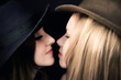 two enamoured girls