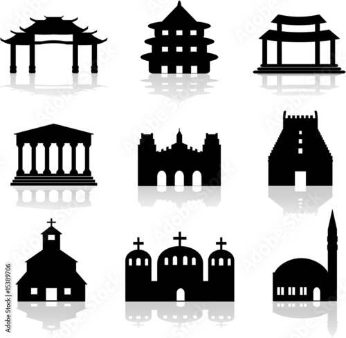 Hindu+temple+silhouette