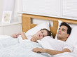 Photo: Attractive Couple Sleeping Attractive Couple Sleeping