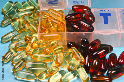 Photo: Vitamin supplements Vitamin supplements
