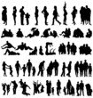family silhouettes collection