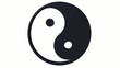 Yin und Yang -  Green Screen - freigestellt