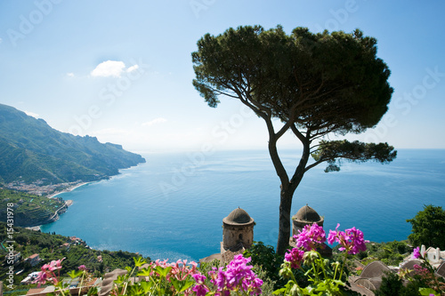Amalfi coast view