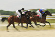 Slow shutter, racing jockeys and horses Slow shutter, racing jockeys and horses