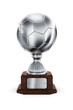 Silver Football trophy
