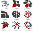 Set of Company symbols Set of Company symbols