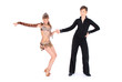 Boy and girl dancing ballroom dance Boy and girl dancing ballroom dance