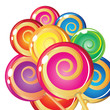 Border of lollipop.