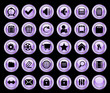 Color web buttons. Vector illustration Color web buttons. Vector illustration