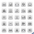 Vektor: Icon set 3 | Multimedia full pack | Saturn series Icon set 3 | Multimedia full pack | Saturn series