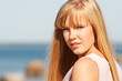 Young blond girl