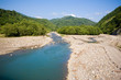 Stony mountain river