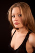 Studio shooting of beginning model
