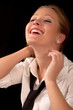 Studio shooting of beginning model