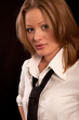 Studio shooting of beginning model