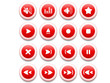 Media player vector iconset