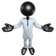 3D Businessman Presenter Character