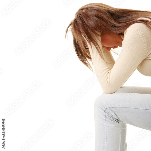 Photo : Teenage girl depression - lost love Teenage girl depression - lost love