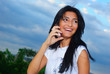 Girl and a phone