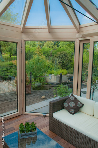 terrasse en été