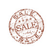 Sale grunge rubber stamp